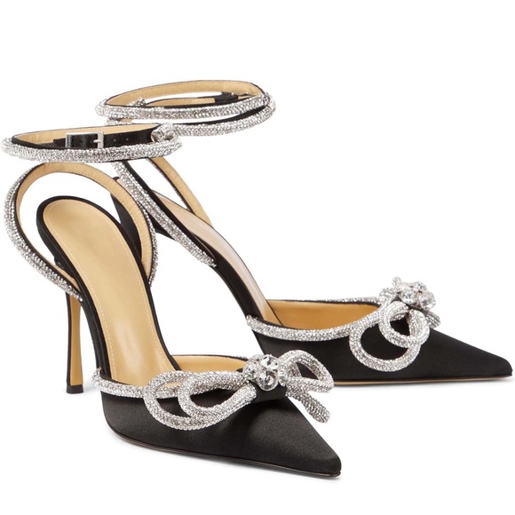 Rhinestone Detail Pumps - 10 - Picture 1 of 16